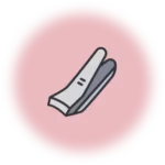 Icono de corte de uñas en pies, ideal para personas mayores o con movilidad reducida