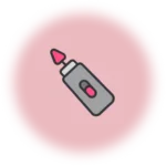 Icono de pedicura profesional, con ilustración de pies cuidados y limpios